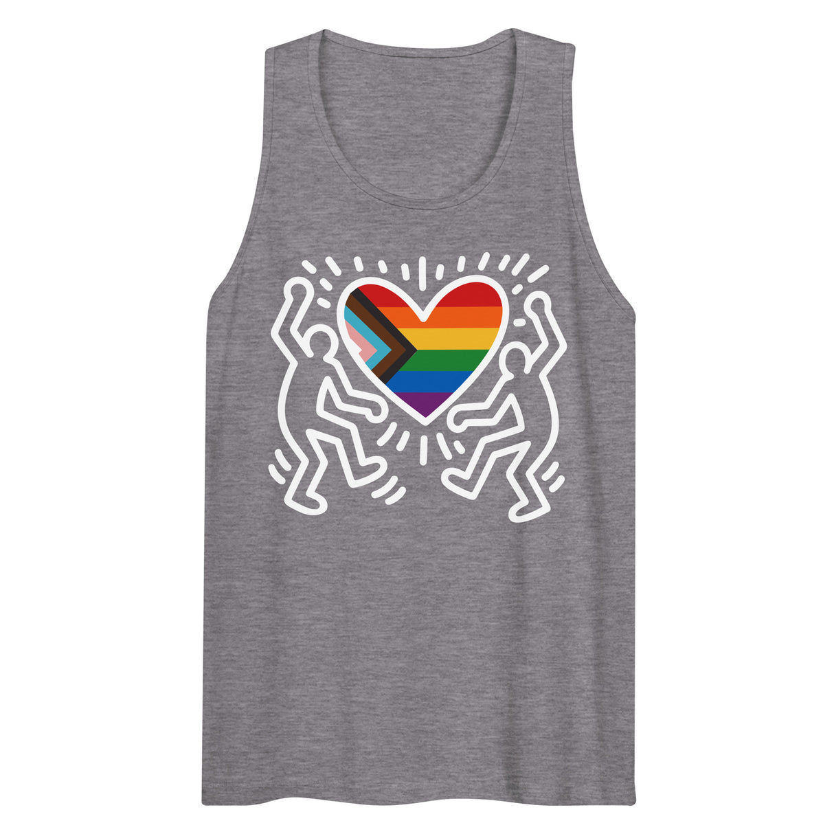 Progress Pride Figures (Tank Top)-Tank Top-Swish Embassy
