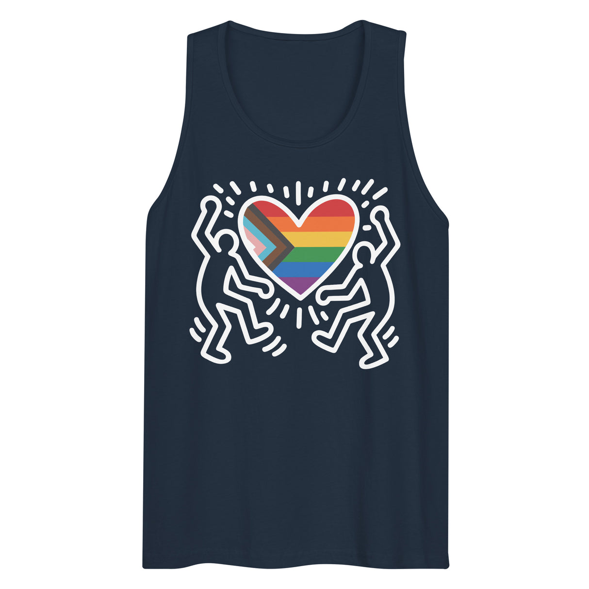 Progress Pride Figures (Tank Top)-Tank Top-Swish Embassy