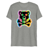Psycho Bear (Triblend)-Triblend T-Shirt-Swish Embassy