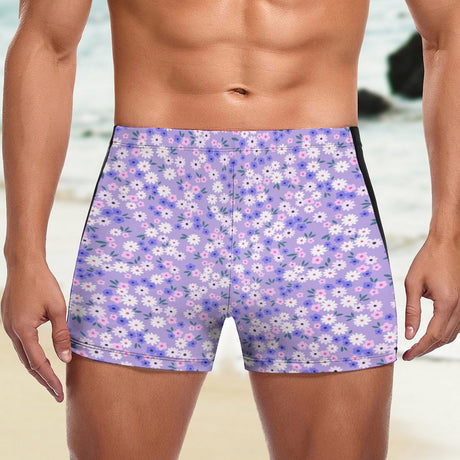 Purple Glory (Square Cut Trunks)-Square Cut Trunks-Swish Embassy