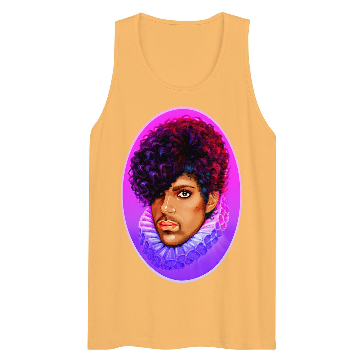 Purple Ruffles (Tank Top)-Tank Top-Swish Embassy