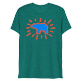 Radient Bear (Triblend)-Triblend T-Shirt-Swish Embassy