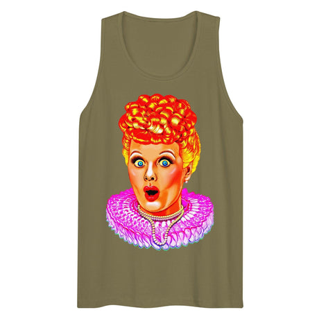 Red Hair Don’t Care (Tank Top)-Tank Top-Swish Embassy