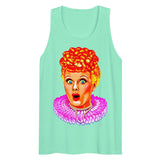 Red Hair Don’t Care (Tank Top)-Tank Top-Swish Embassy