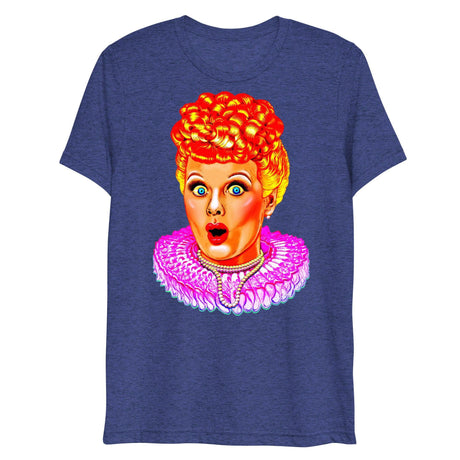 Red Hair Don’t Care (Triblend)-Triblend T-Shirt-Swish Embassy