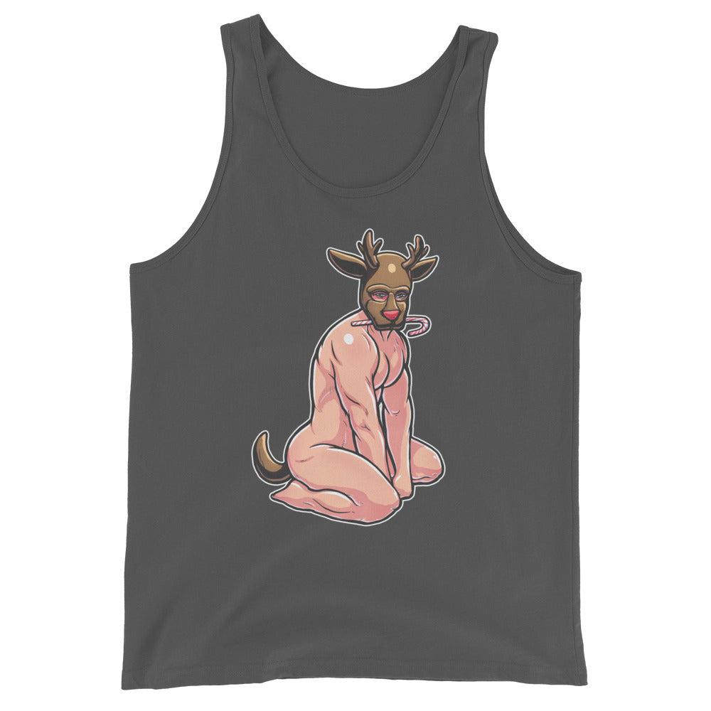Reindeer Games (Tank Top)-Christmas Tank Tops-Swish Embassy