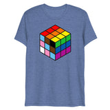 Rubik's Pride (Triblend)-Triblend T-Shirt-Swish Embassy