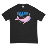 Salty Narwhal (Boxy Tee)-Boxy T-Shirt-Swish Embassy