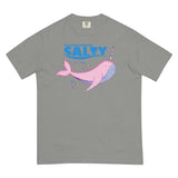 Salty Narwhal (Boxy Tee)-Boxy T-Shirt-Swish Embassy