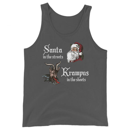 Santa in the Streets (Tank Top)-Christmas Tank Tops-Swish Embassy