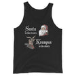 Santa in the Streets (Tank Top)-Christmas Tank Tops-Swish Embassy