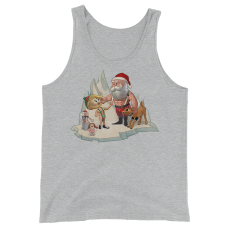 Santa's Little Helper (Tank Top)-Christmas Tank Tops-Swish Embassy