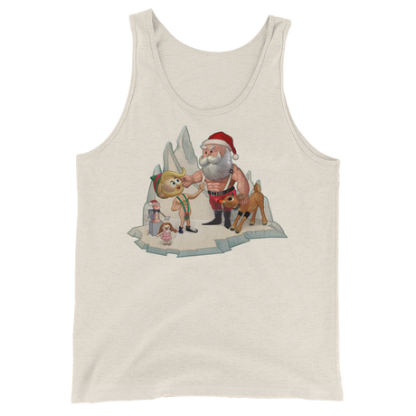 Santa's Little Helper (Tank Top)-Christmas Tank Tops-Swish Embassy