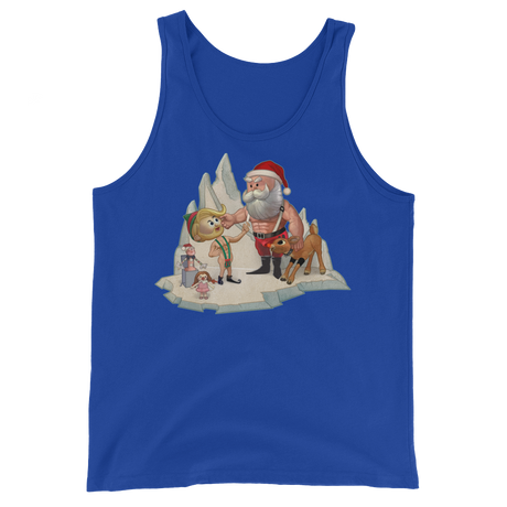 Santa's Little Helper (Tank Top)-Christmas Tank Tops-Swish Embassy