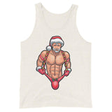 Santa's Packing (Tank Top)-Christmas Tank Tops-Swish Embassy