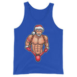 Santa's Packing (Tank Top)-Christmas Tank Tops-Swish Embassy