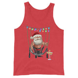 Santa's Sleigh (Tank Top)-Christmas Tank Tops-Swish Embassy