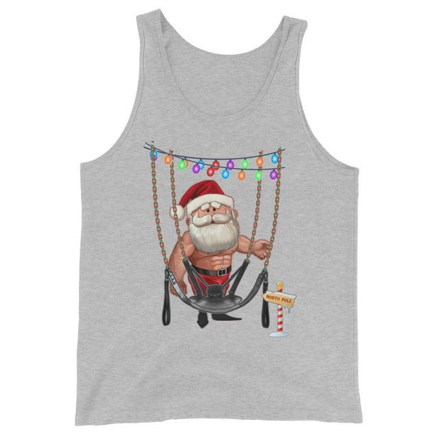 Santa's Sleigh (Tank Top)-Christmas Tank Tops-Swish Embassy