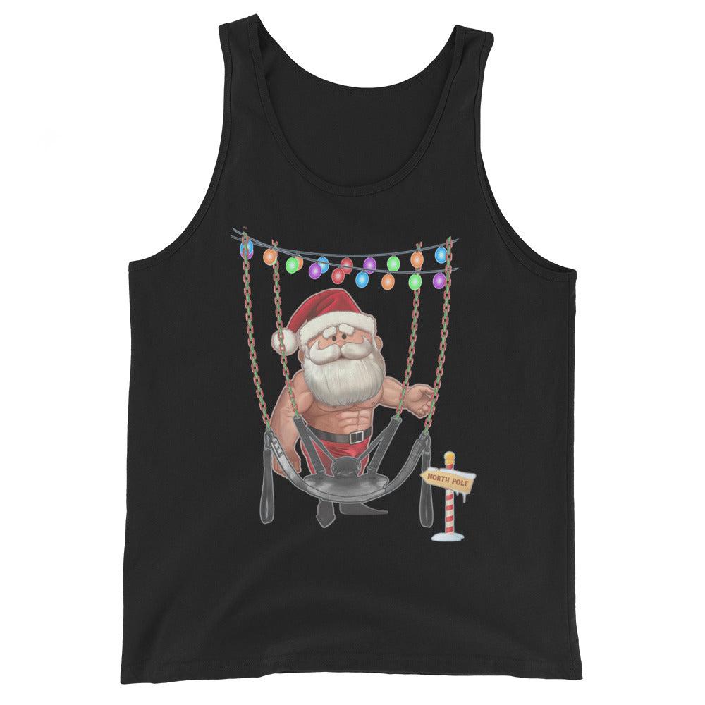 Santa's Sleigh (Tank Top)-Christmas Tank Tops-Swish Embassy