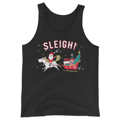 Sleigh! (Tank Top)-Christmas Tank Tops-Swish Embassy
