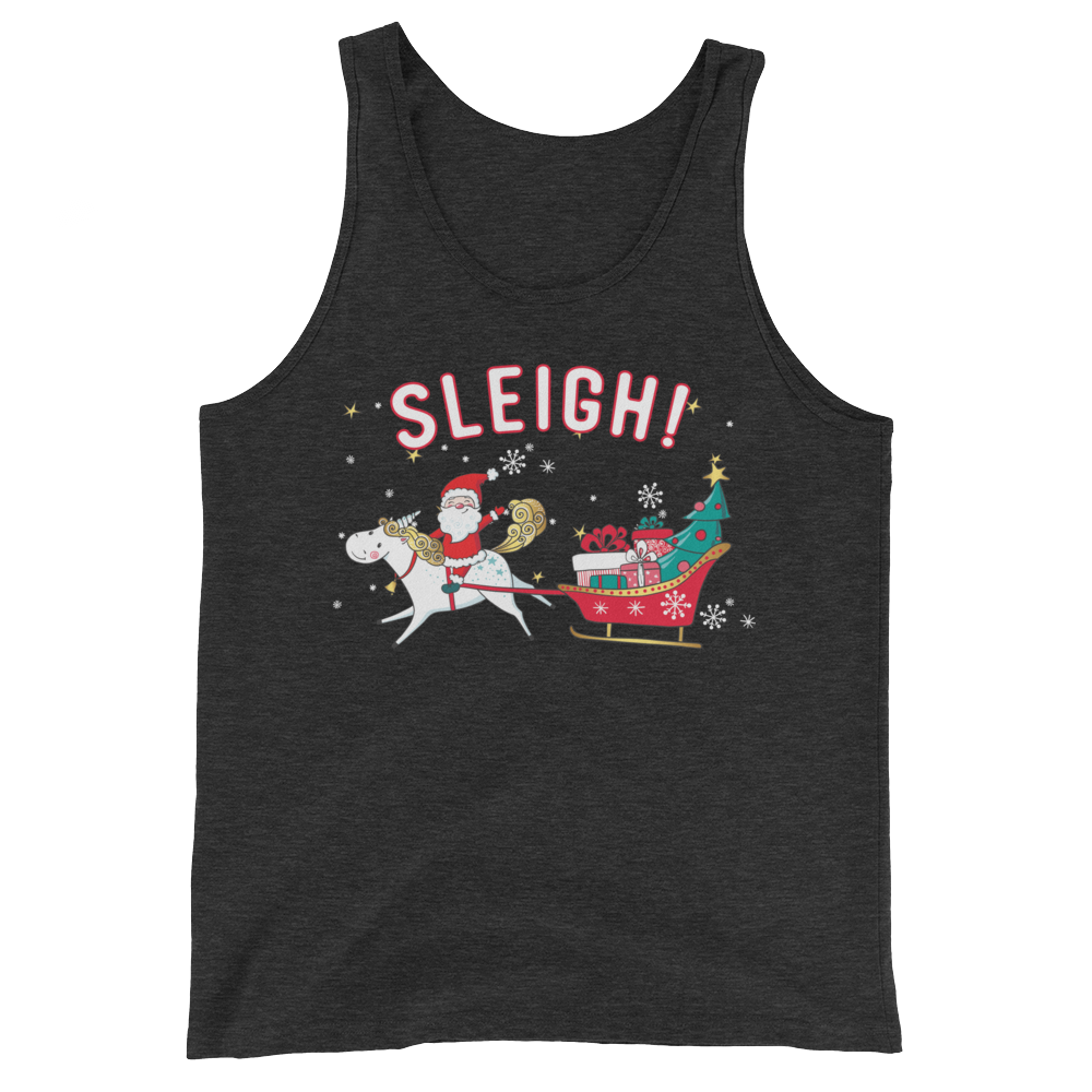 Sleigh! (Tank Top)-Christmas Tank Tops-Swish Embassy