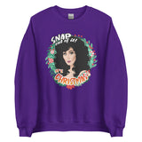Snap Out of It It's Xmas (Sweatshirt)-Sweatshirt-Swish Embassy