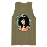 Snap Out of It It's Xmas (Tank top)-Christmas Tank Tops-Swish Embassy