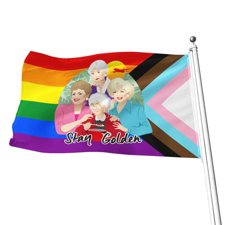 Stay Golden Pride (Flag)-Flag-Swish Embassy
