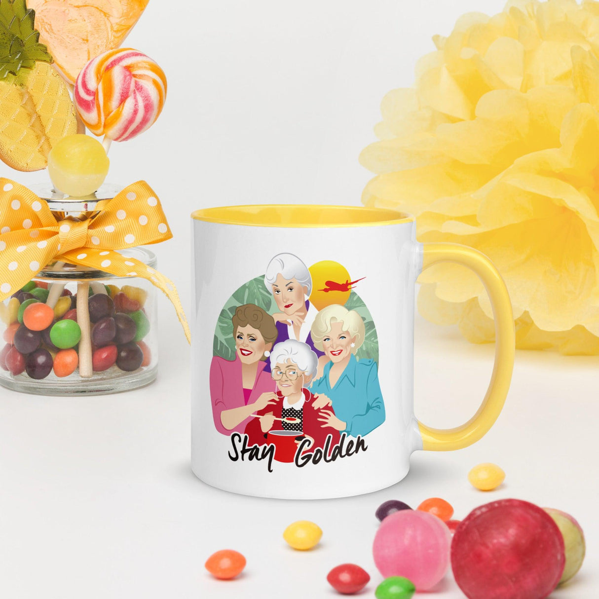 Stay Golden Reimagined (Mug)-Mugs-Swish Embassy