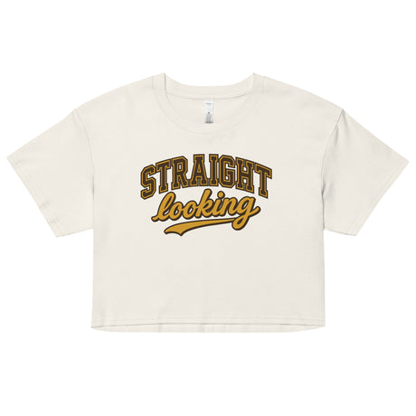 Straight Looking (Crop Top)-Crop Top-Swish Embassy