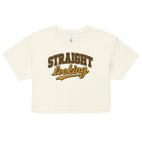 Straight Looking (Crop Top)-Crop Top-Swish Embassy