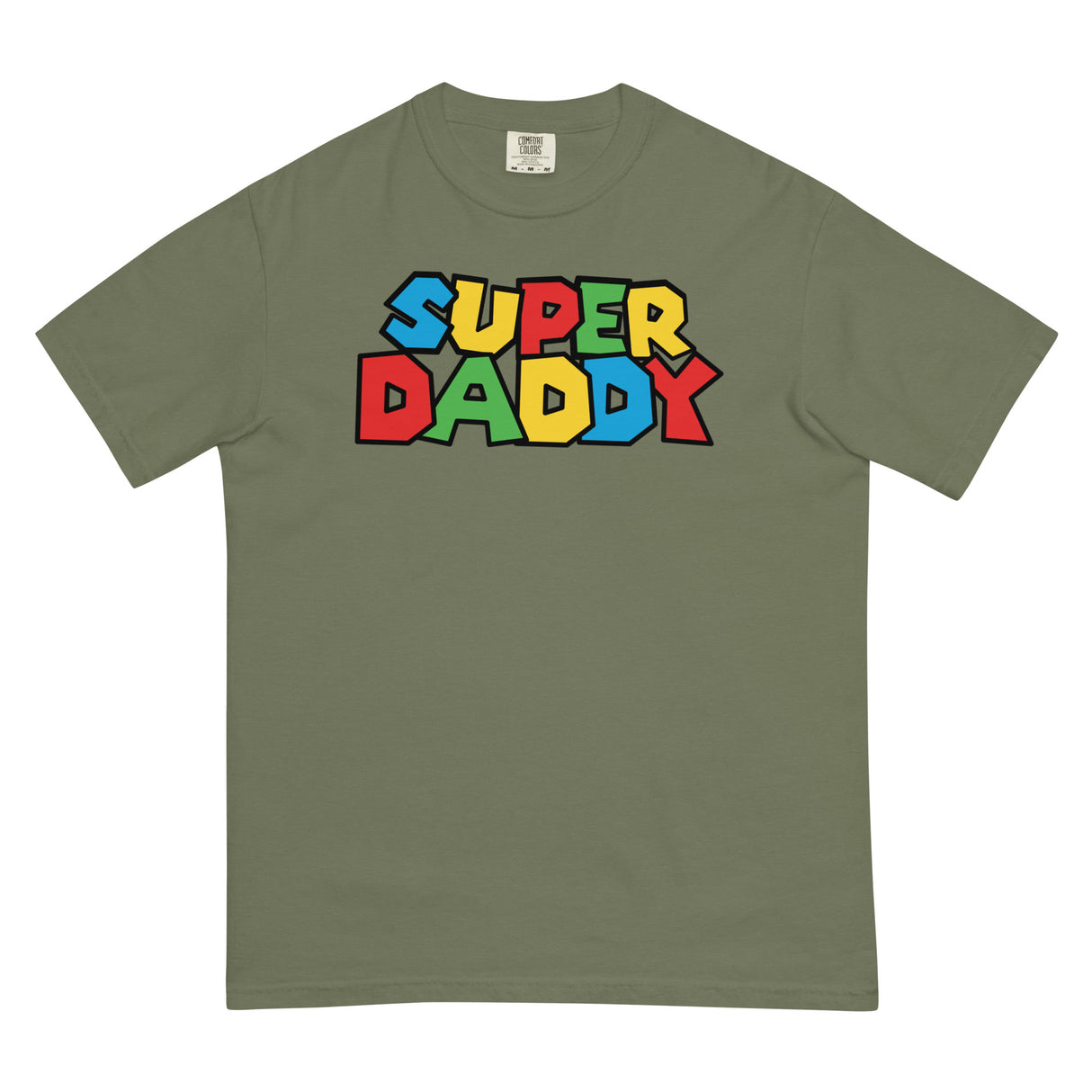 Super Daddy (Boxy Tee)-Boxy T-Shirt-Swish Embassy