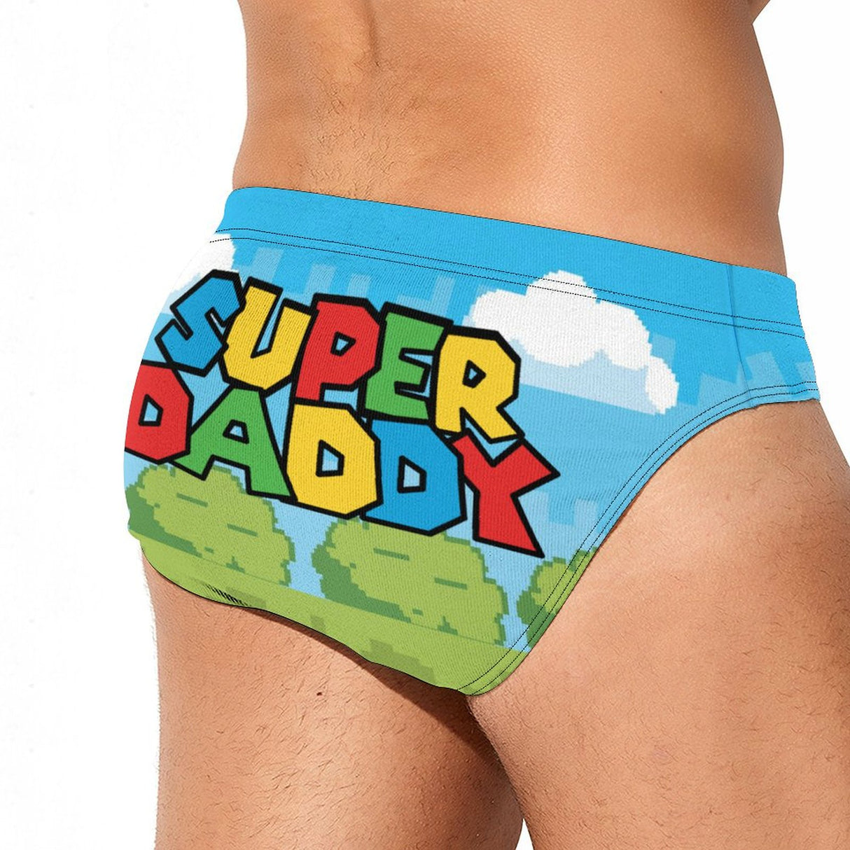 Super Daddy (Swim Briefs)-Swim Briefs-Swish Embassy