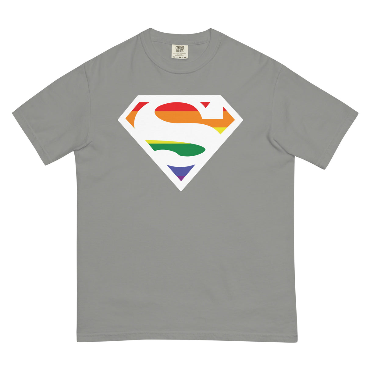 Super Gay (Boxy Tee)-Boxy T-Shirt-Swish Embassy
