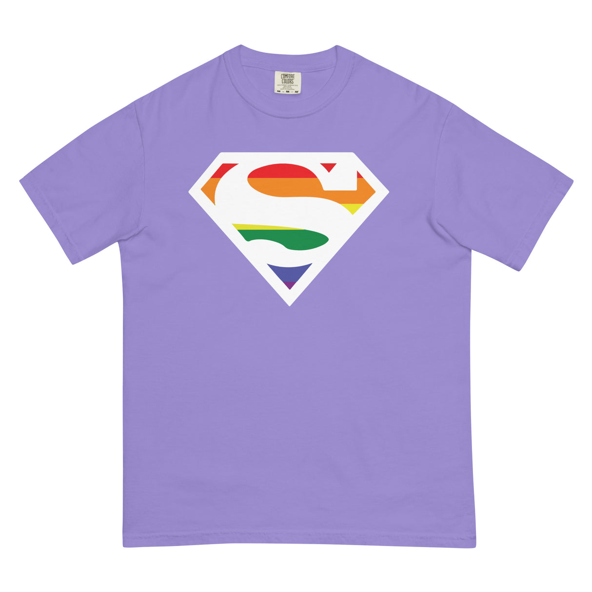 Super Gay (Boxy Tee)-Boxy T-Shirt-Swish Embassy