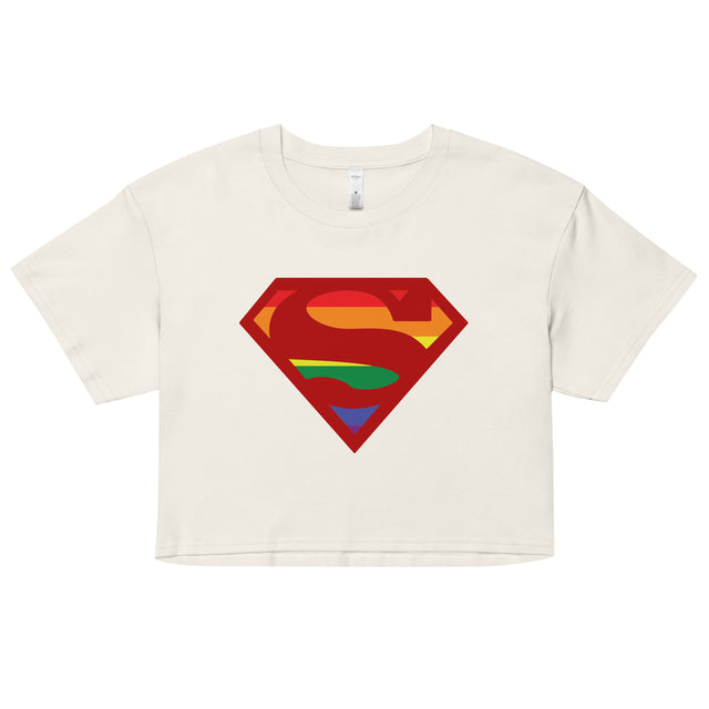 Super Gay (Crop Top)-Crop Top-Swish Embassy
