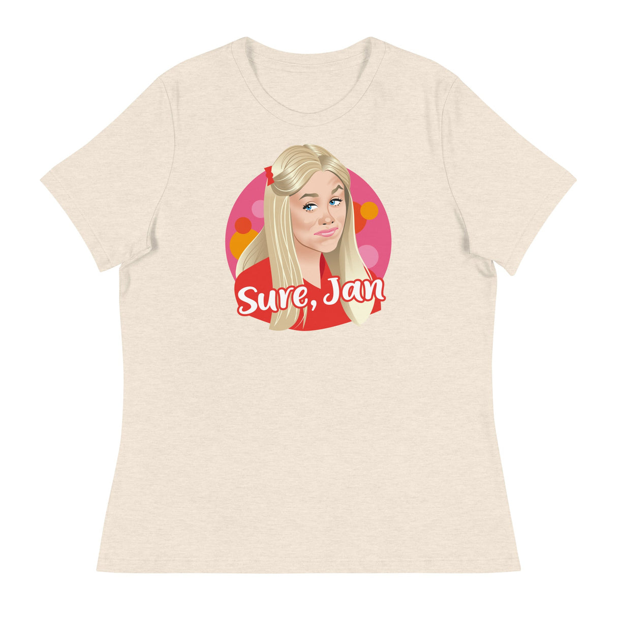 Sure, Jan (Women's Relaxed T-Shirt)-Women's T-Shirts-Swish Embassy
