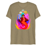 Thank You for Being a Finned (Triblend)-Triblend T-Shirt-Swish Embassy