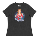 That Was Rude (Women's Relaxed T-Shirt)-Women's T-Shirts-Swish Embassy