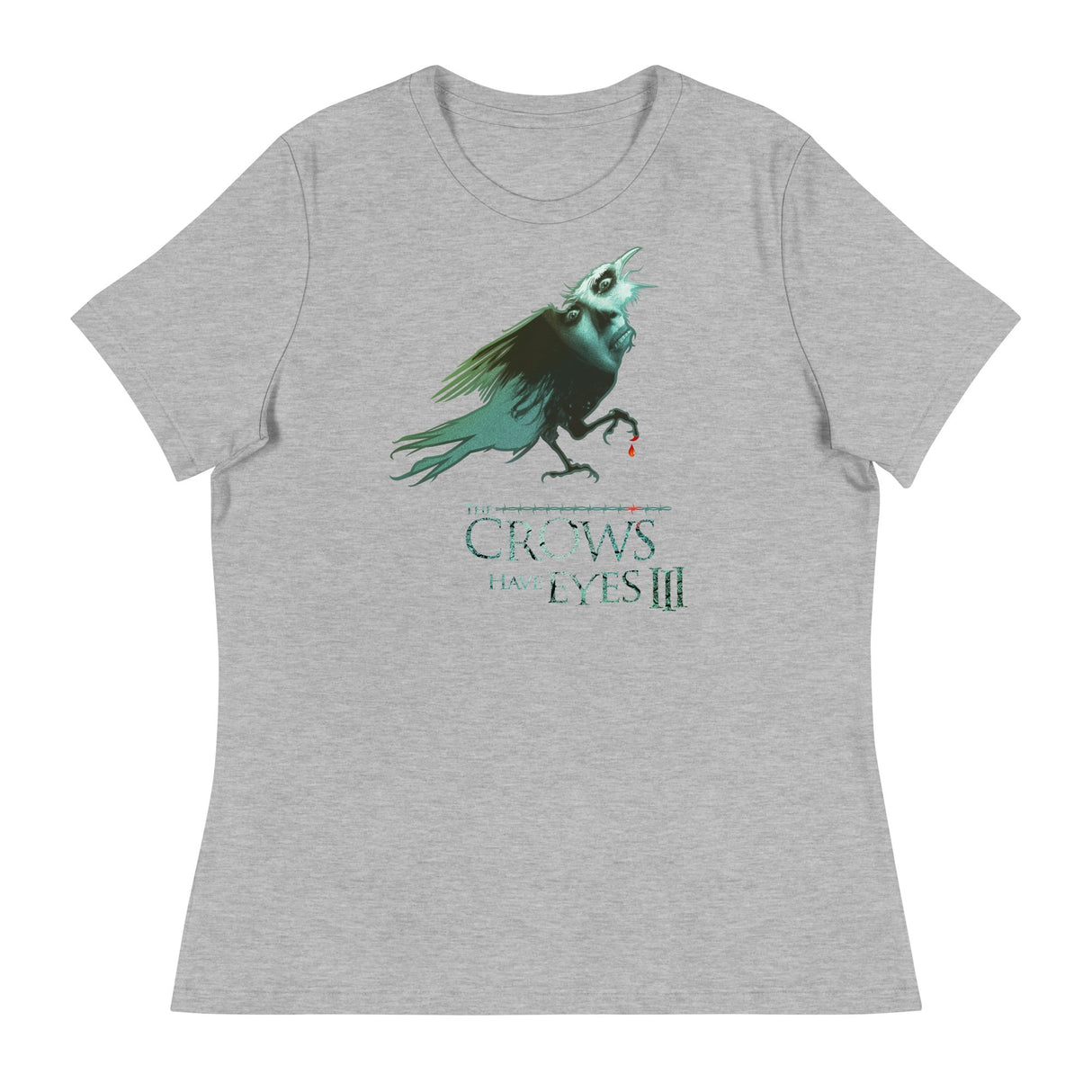 The Crowes Have Eyes (Women's Relaxed T-Shirt)-Women's T-Shirts-Swish Embassy