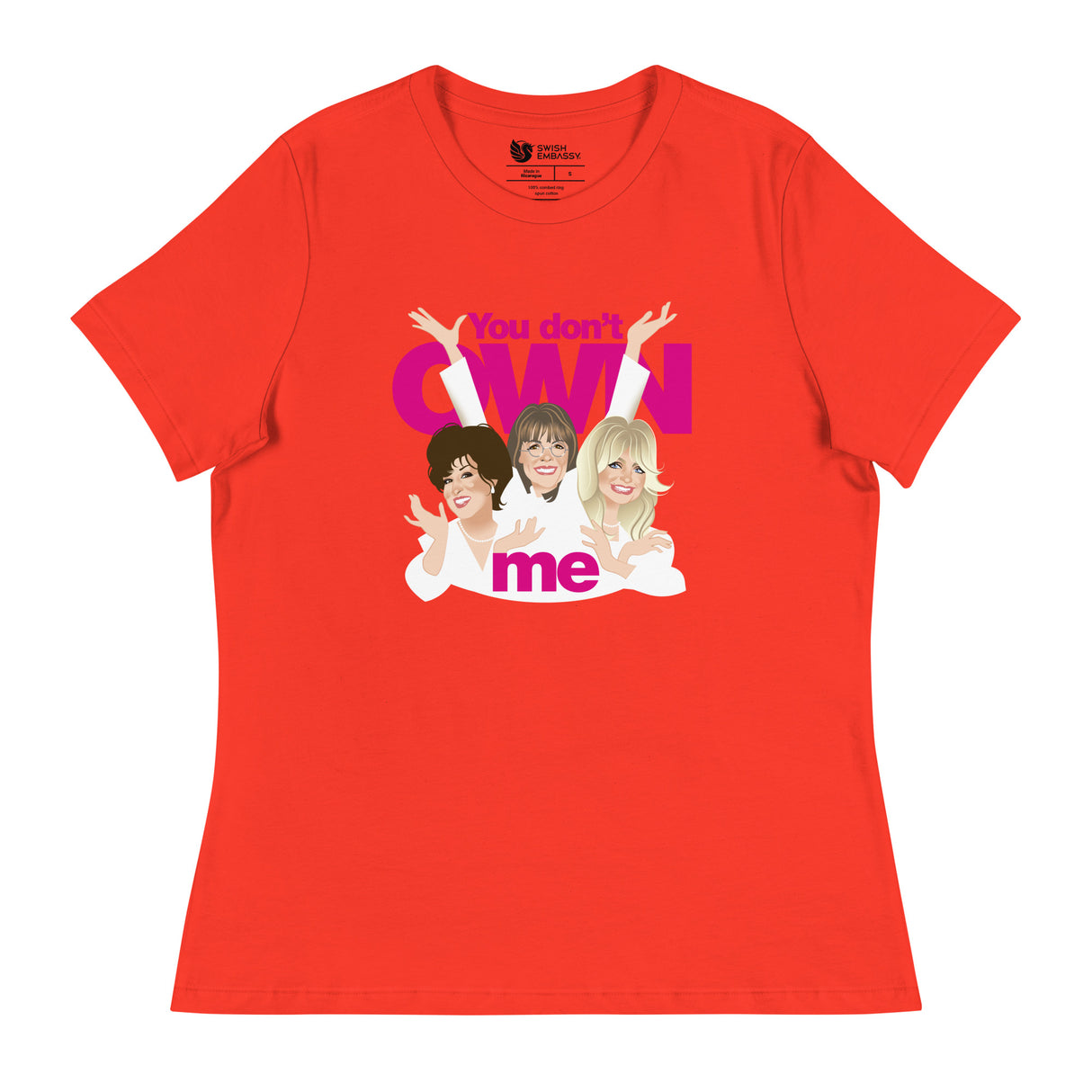 The Exes (Women's Relaxed T-Shirt)-Women's T-Shirts-Swish Embassy