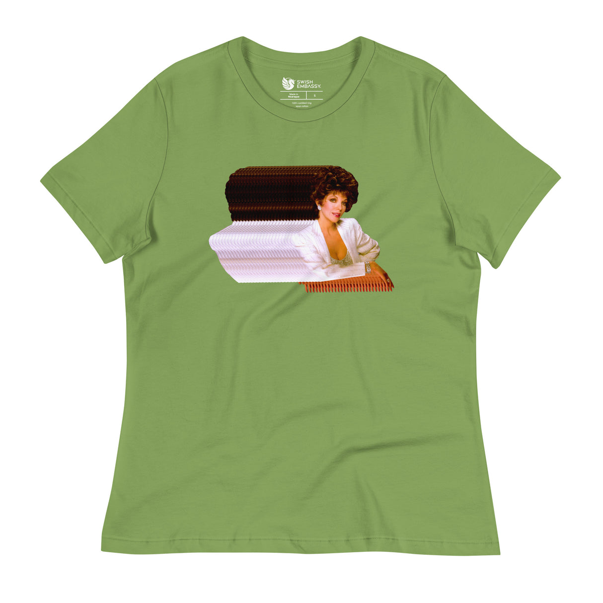 The Shoulderpad Supremacy (Women's Relaxed T-Shirt)-Women's T-Shirts-Swish Embassy