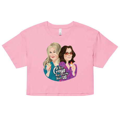 These Gays Love Us (Crop Top)-Crop Top-Swish Embassy