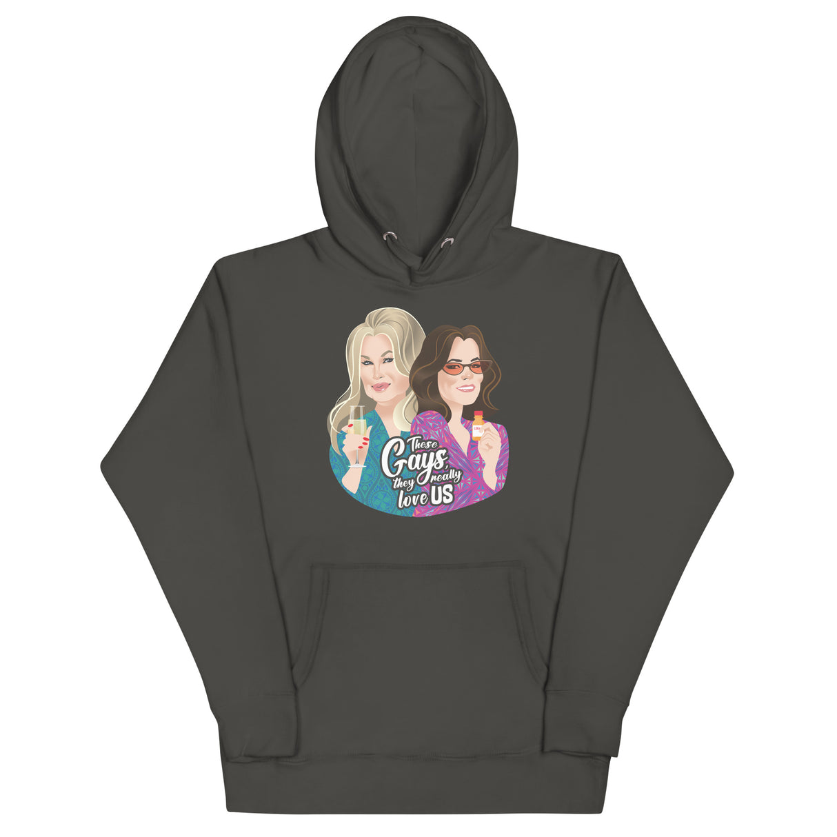 These Gays Love Us (Hoodie)-Hoodie-Swish Embassy