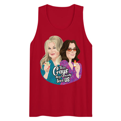 These Gays Love Us (Tank Top)-Tank Top-Swish Embassy