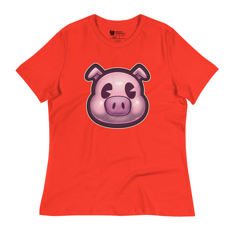 This Little Piggy (Women's Relaxed T-Shirt)-Women's T-Shirts-Swish Embassy