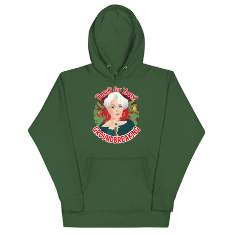 Tinsel for Xmas? Groundbreaking (Hoodie)-Christmas Hoodies-Swish Embassy