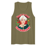 Tinsel for Xmas? Groundbreaking (Tank Top)-Christmas Tank Tops-Swish Embassy