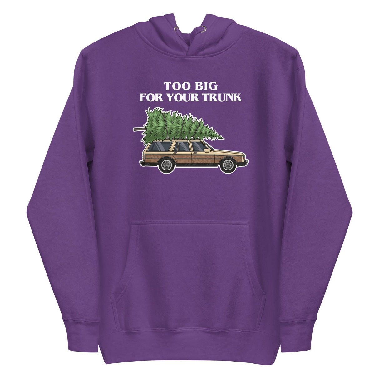Too Big For Your Trunk (Hoodie)-Christmas Hoodies-Swish Embassy