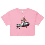 Torpedo Away (Crop Top)-Crop Top-Swish Embassy